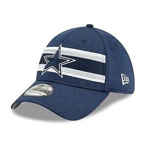 NWT Dallas Cowboys 39THIRTY NFL19 One Stripe Fitted Hat Cap Men's‎ Size S/M